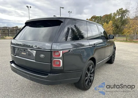 2019 Land Rover Range Rover Hse from USA, damaged, VIN SALGS2SV6KA567137
